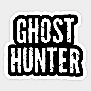 Ghost Hunter - Paranormal Investigator Spirit Hunting Retro Halloween Gift Idea Sticker